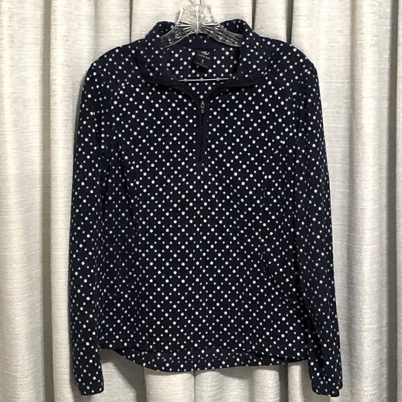 Bundle of 2 Land’s End 1/4 zip fleece pullovers size S 6/8 - Picture 9 of 10